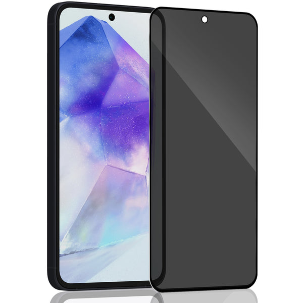 1-Pack Samsung A55 privacy Skärmskydd - Härdat Glas 9H - Super kvalitet 3D